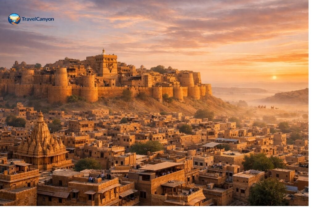 Jaisalmer itinerary covering fort